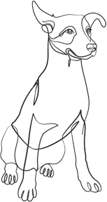 MT_Hund_Strichzeichnung